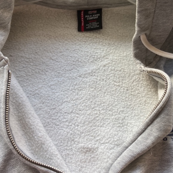 Ralph Lauren Polo Jeans Co. sz M Spell Out Hoodie - Picture 8 of 11